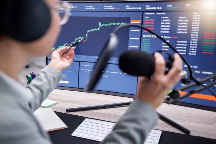 stock-market-podcast-microphone-and-digital-graph-2023-03-10-09-14-35-utc
